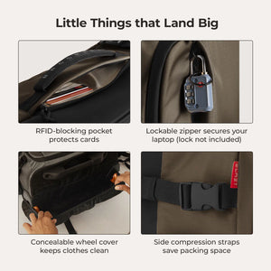 Blast 43L Roller Backpack
