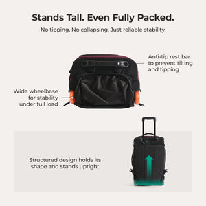 Blast 43L Roller Backpack