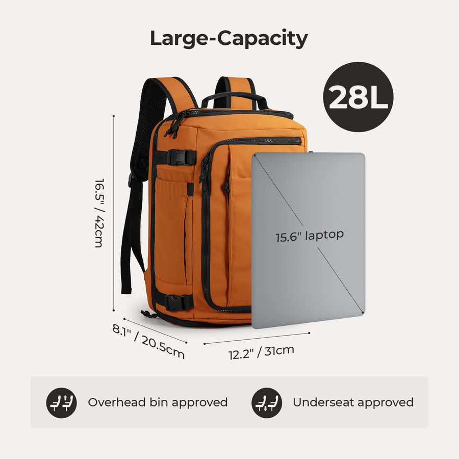 Blast Quick Access 28L-38L Carry On Travel Backpack