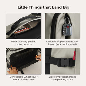 Blast 43L Roller Backpack