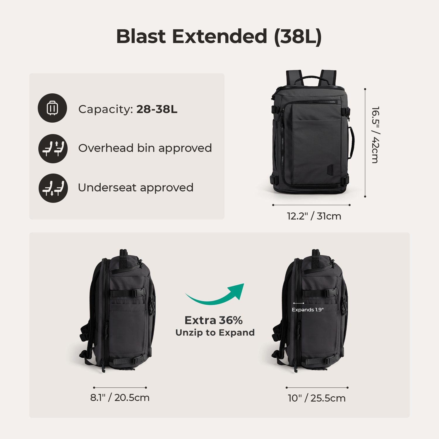 Blast Travel Backpack