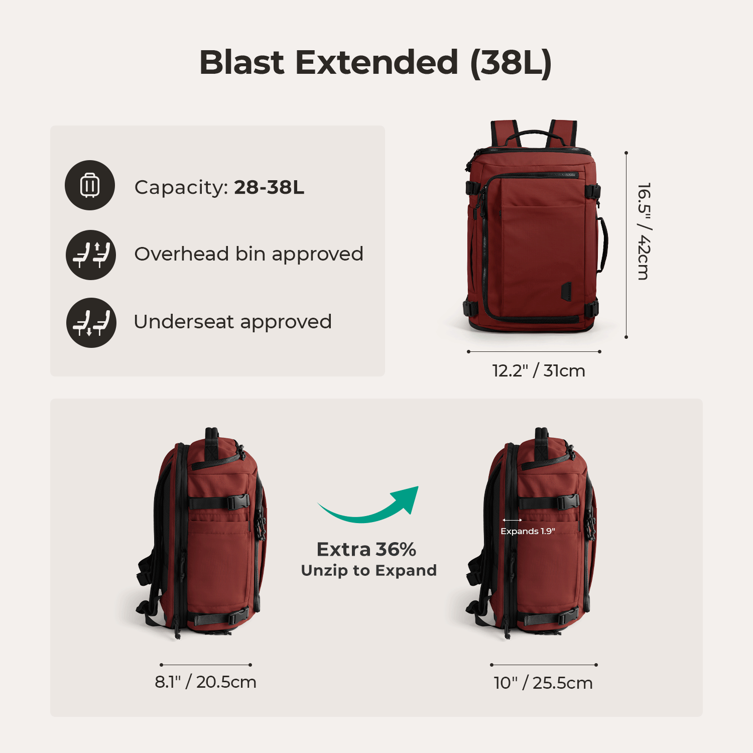 Blast Travel Backpack