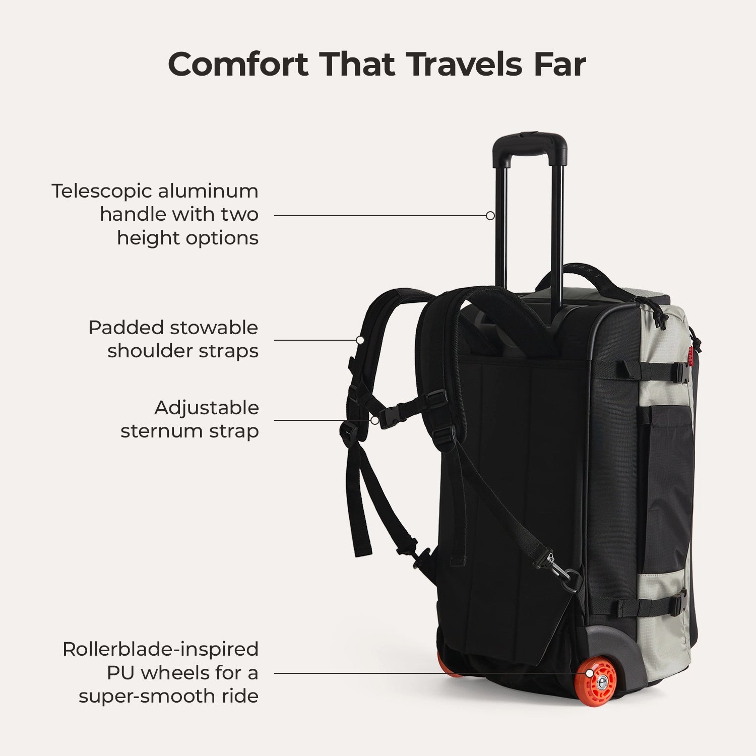 Blast 43L Roller Backpack