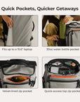 Blast 43L Roller Backpack