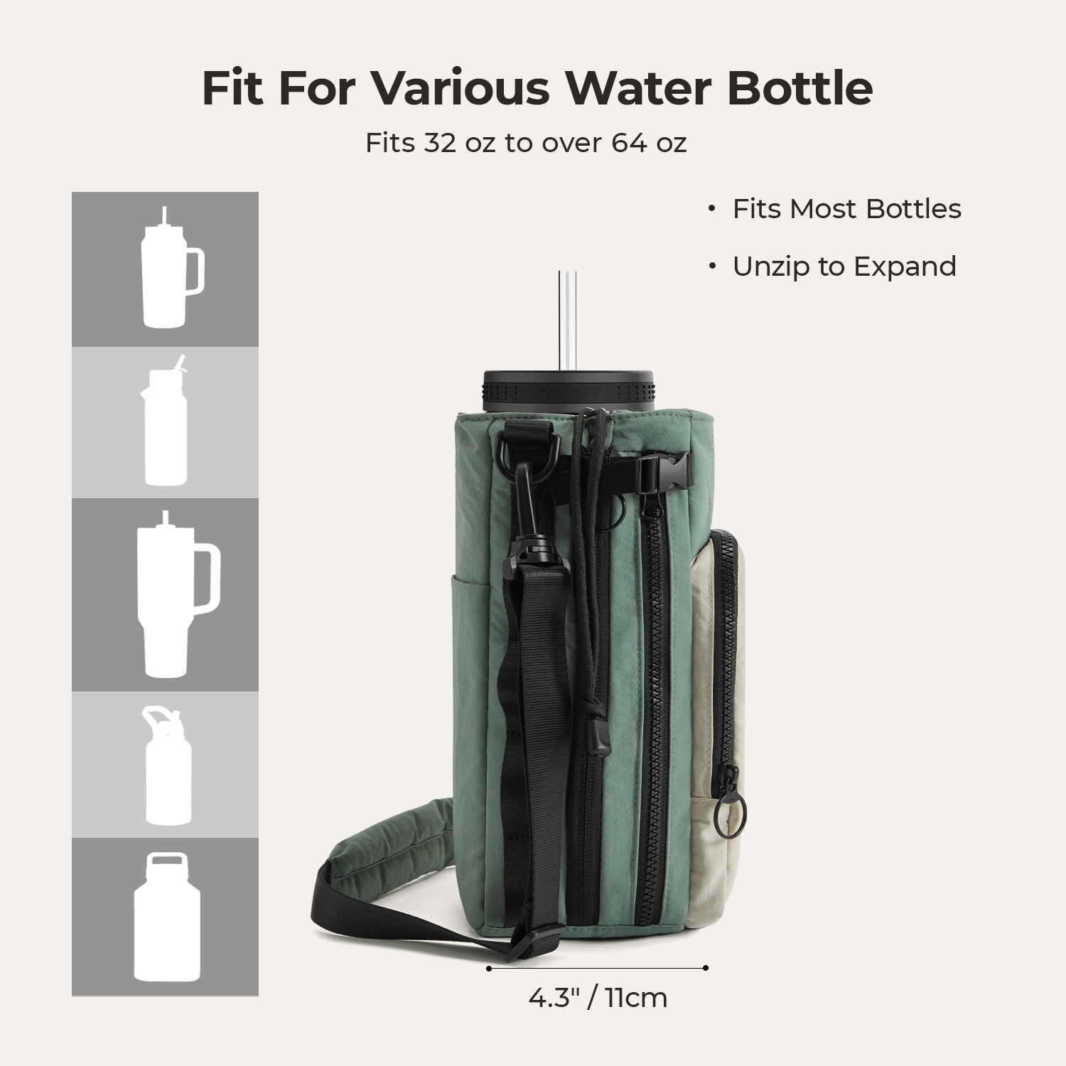 Paz Water Bottle Sling