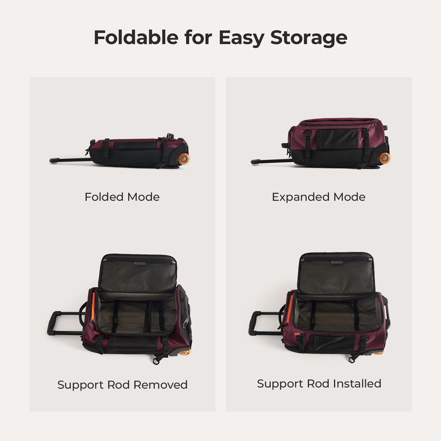 Blast 43L Roller Backpack