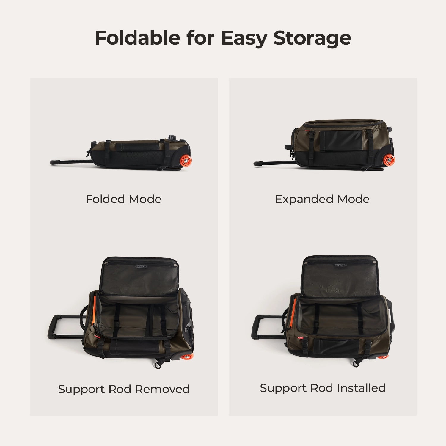 Blast 43L Roller Backpack