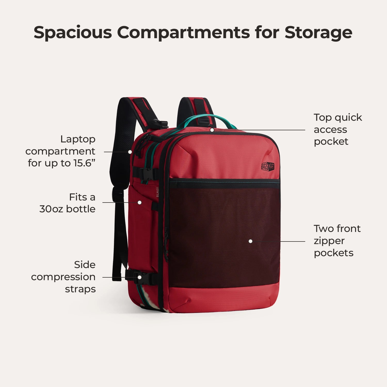 Blast Pro 40L Travel Backpack