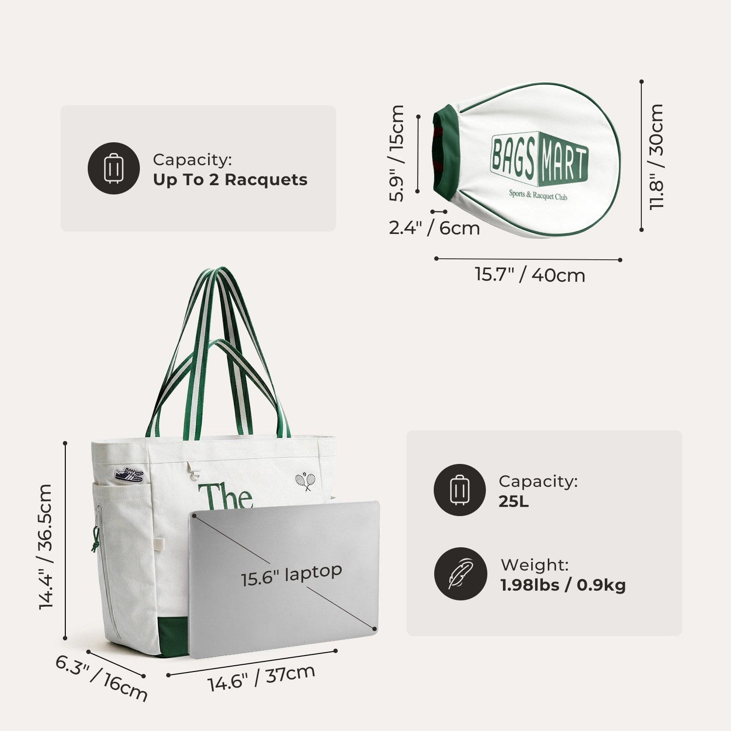 Advantage 25L Tote