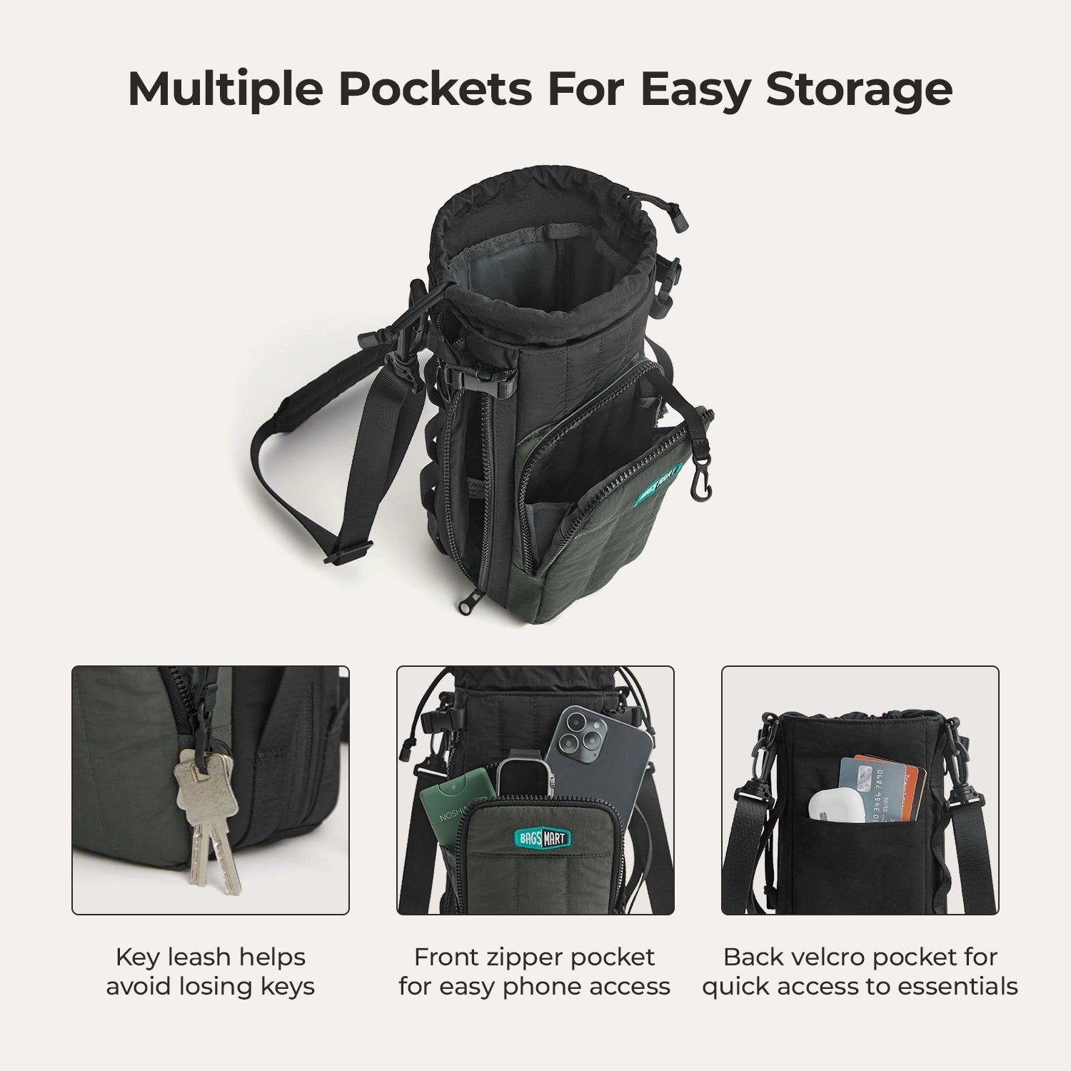 Paz Water Bottle Sling