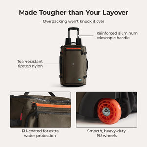 Blast 43L Roller Backpack