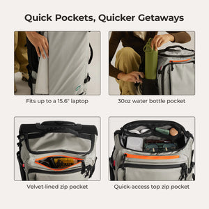 Blast 43L Roller Backpack