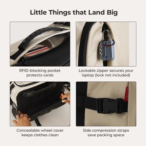Blast 43L Roller Backpack