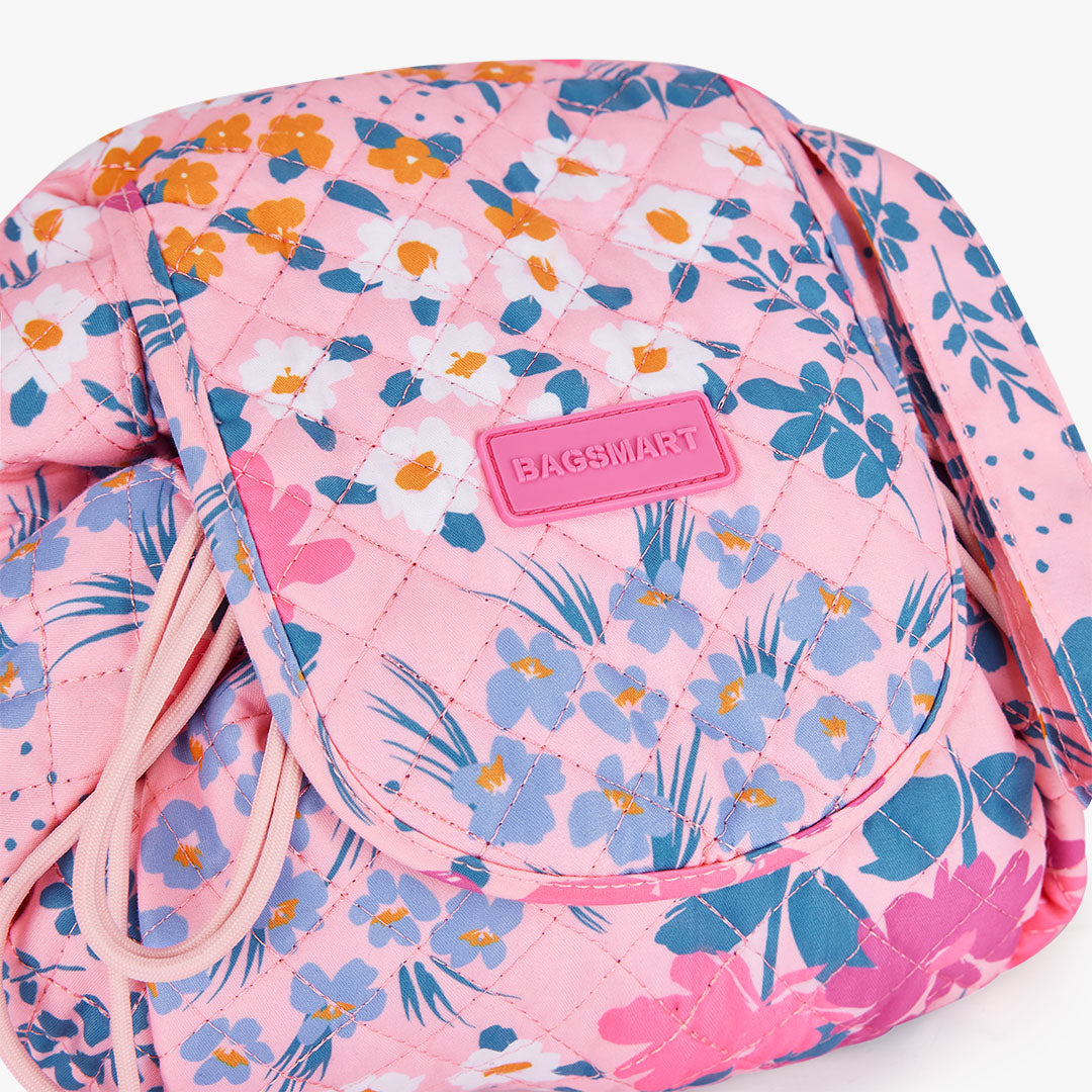 Wanderland Drawstring Cosmetic BagPastel Bagsmart Australia BAGSMART.AU