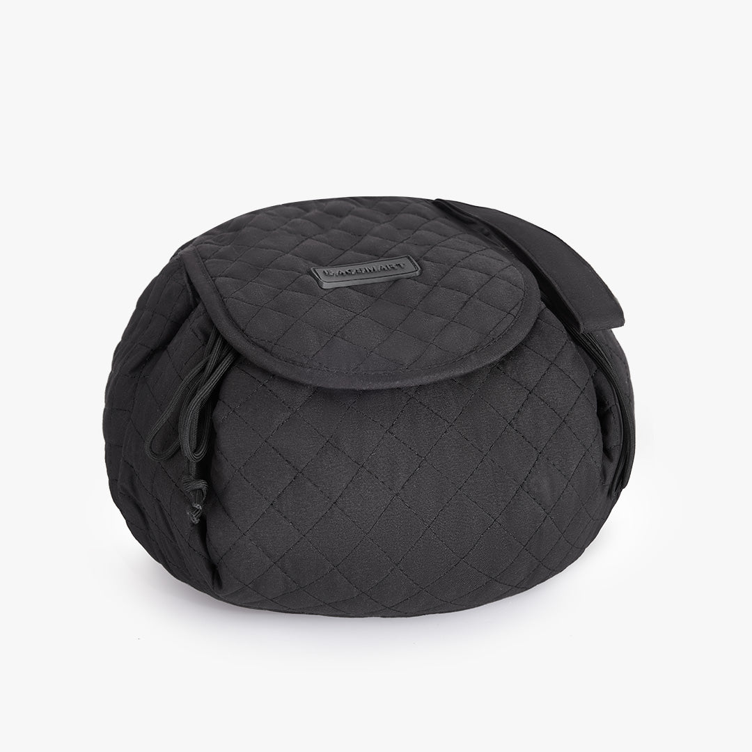 Wanderland Drawstring Cosmetic BagBlack Bagsmart Australia BAGSMART.AU