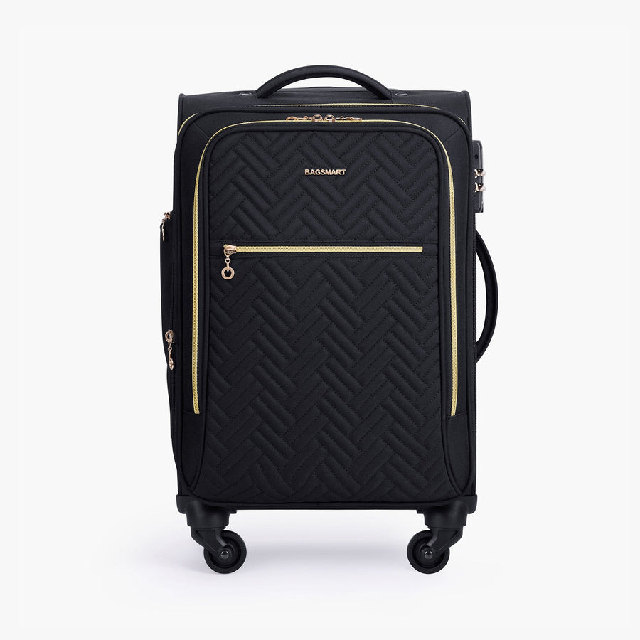 Bonchemin Quilted Business & Travel Suitcase | Bagsmart Australia ...